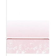 High Security Check Paper, 24# Red Marble Pattern, 8-1/2 x 11, Microperfed with Check on Bottom, 8 Security Features - 250 SHEETS