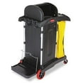 thumbnail image 1 of High-Security Healthcare Cleaning Cart 22W X 48-1/4D X 53-1/2H Black, 1 of 1