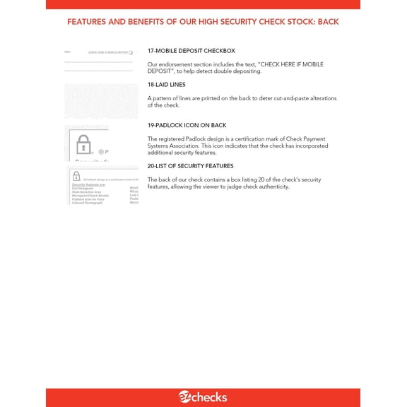 Professional Hologram Check Stock for Business, 300 Sheets 900 Checks, QuickBooks Sage Software Support, High Security Blank Checks, Blue Maroon