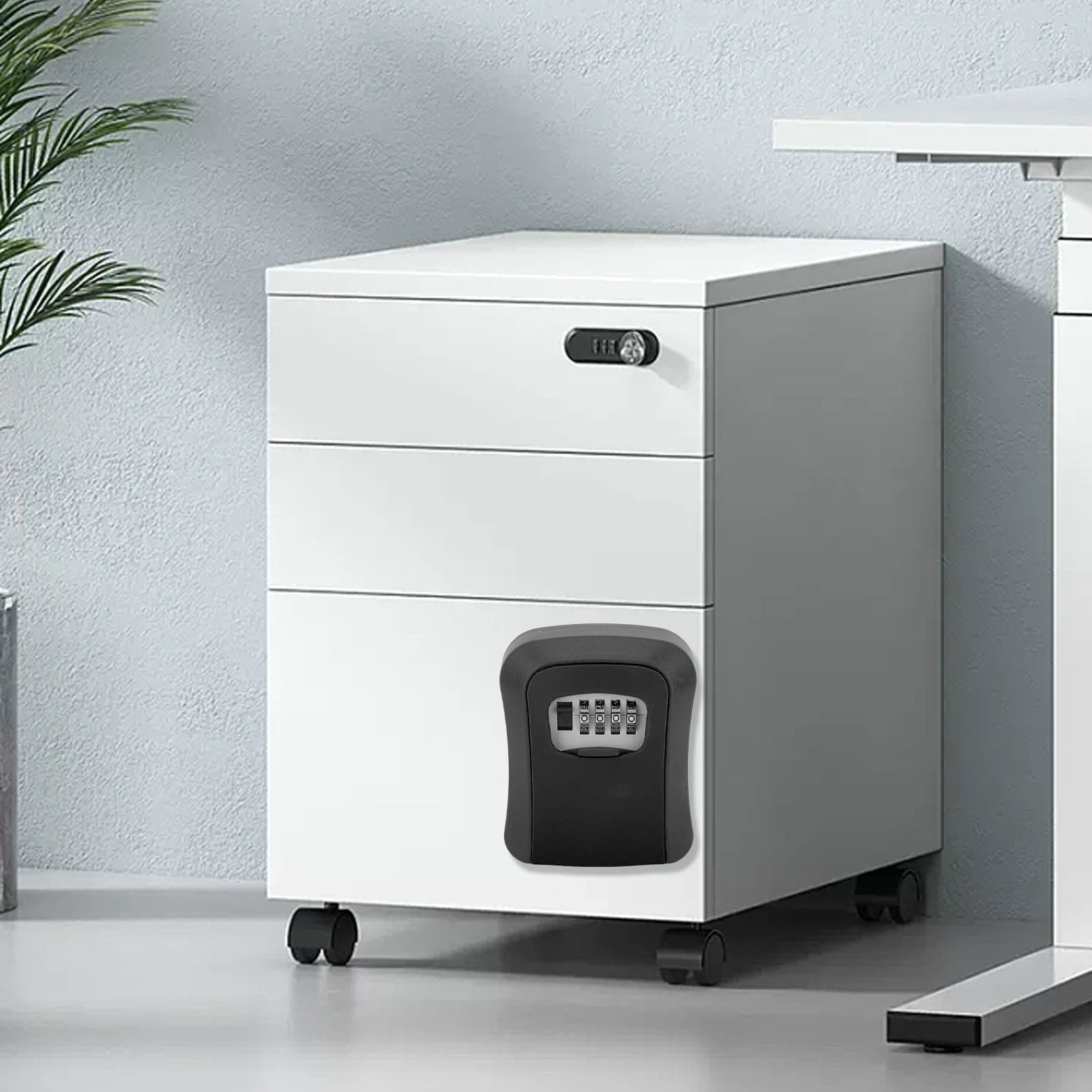 High Security Key Lock Box With Large Capacity, 5 Keys Combination