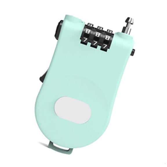 High Security Retractable Cable Combination Lock for Snowboards Scooters