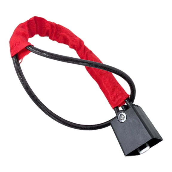 High Security Vehicle Steering Wheel Lock Metal Construction Compact Design Security Device