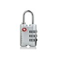 thumbnail image 1 of High Security Waterproof Portable Small Padlock Smart Combination Lock TSA Customs Lock Customs Code Lock Padlock with Steel Cable SILVER G -ALLOY, 1 of 8