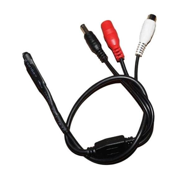 High Sensitivity Auditory Pickup Microphone with 3 Plugs Including 3.5mm XLR and USB for Sound Capturing