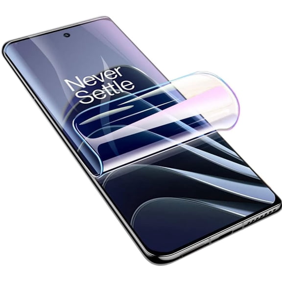 High Sensitivity Hydrogel Screen Protector for OnePlus 12, 2 Pieces Transparent Soft TPU Protective Film (NOT Tempered Glass) [Clear HD]