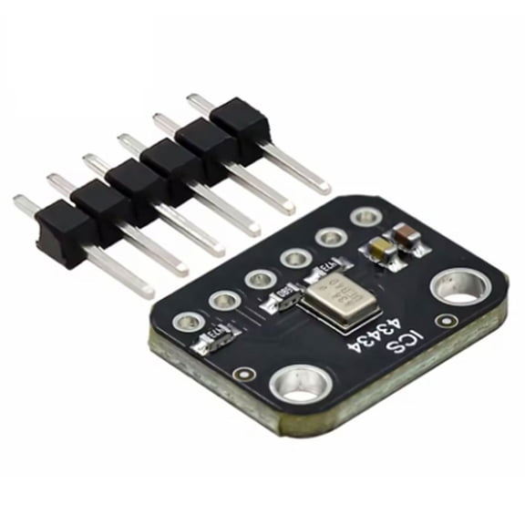 High Sensitivity ICS 43434 MEMS Microphone Module With Low Noise 24Bit Output For Voice Recognition Systems