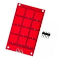 thumbnail image 1 of High Sensitivity MPR121 Capacitive Touch Sensors Module Keyboard 12Key 3.3V Logical Output For Microcontroller Projects, 1 of 8