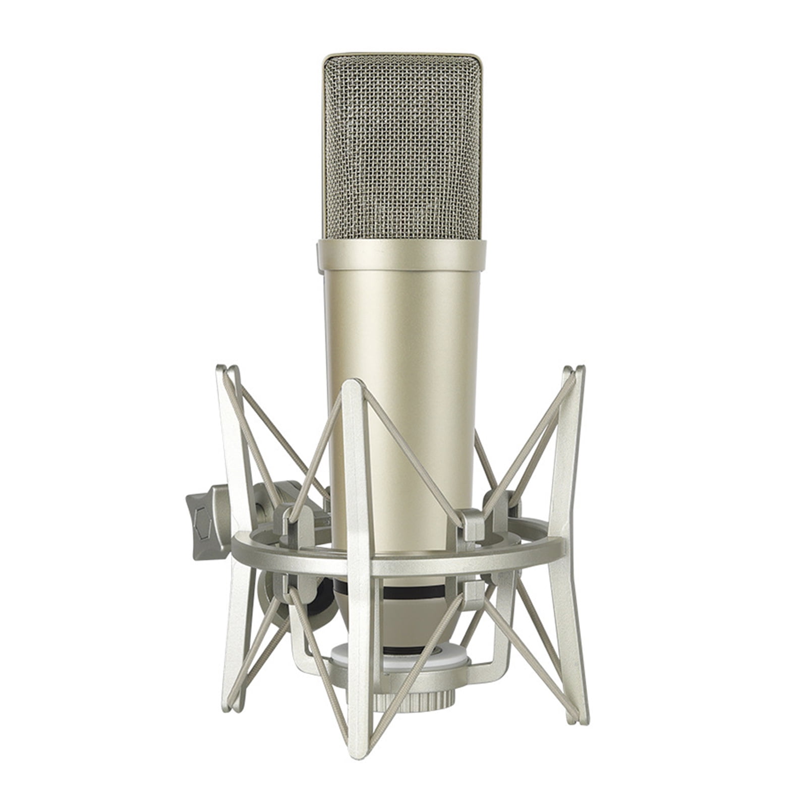 High Sensitivity Metal Diaphragm Condenser Microphones XLR Interfaces AntiInterference Housing