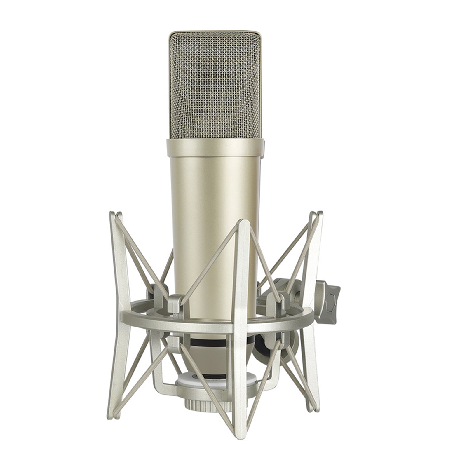 High Sensitivity Metal Diaphragm Condenser Microphones XLR Interfaces AntiInterference Housing