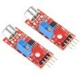 thumbnail image 1 of High Sensitivity Microphone Sound Sensors Module Detection Module Analog and Digital Output for Voice Control Project, 1 of 10