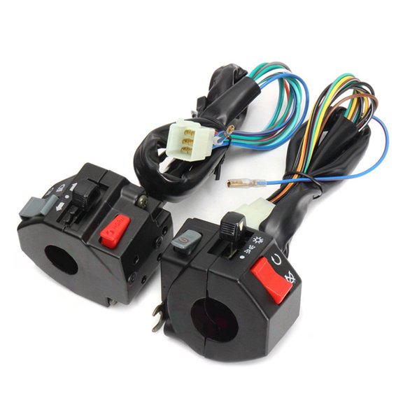 High Sensitivity Plastics Button Switches Motorcycle Start Stop Engine Off