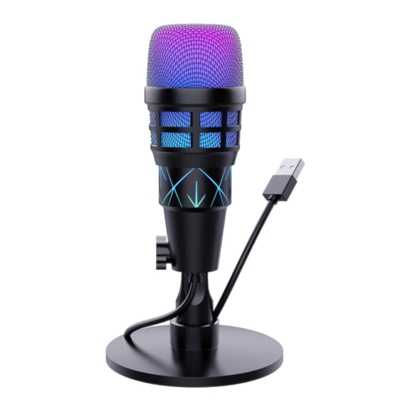 High Sensitivity Professional Dynamic Microphone for Streaming Computer Recording Mic Reduction for Recording