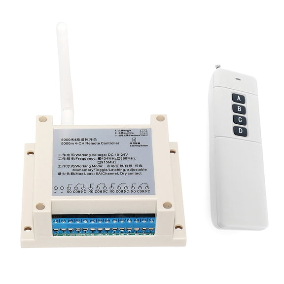 High-Sensitivity RF Controller Easy Installation, Feedback Function for Smart Home Projects