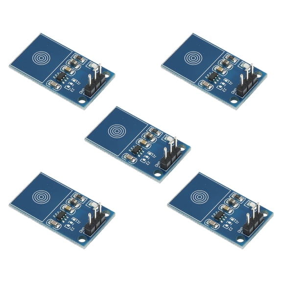 High Sensitivity TTP223 Capacitive Touch Sensoring Switching Module Waterproof Button Replacement for Microcontrollers