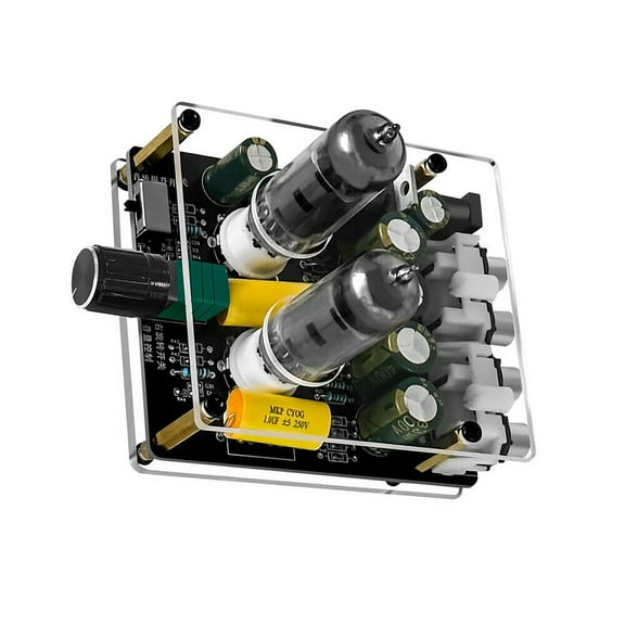 High Sensitivity Tube Preamplifier Full-Frequency Output for Home Theater DIY Simple Operation