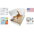 High Side Cat Litter Box Pee Shields Prevents Litter Scatter