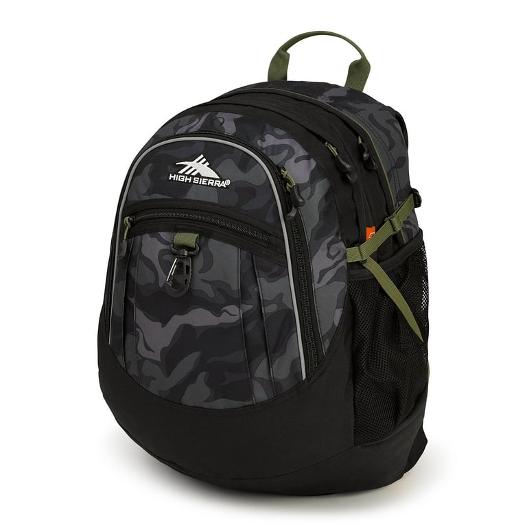 High Sierra Fat Boy Backpack Camo Black Moss Walmart