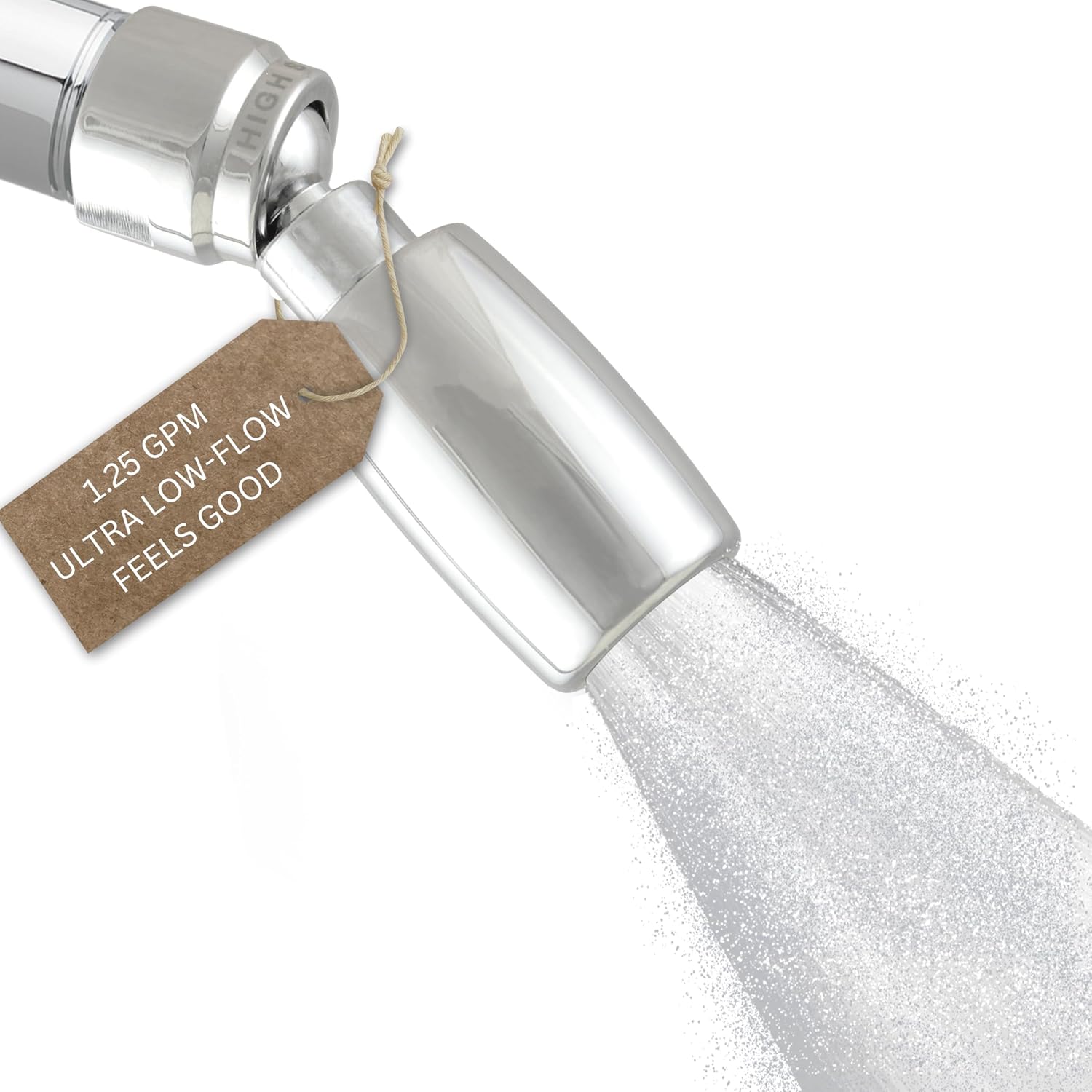 High Sierra Showerheads® Fixed RV Shower Head with On Off Switch