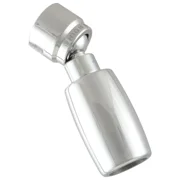 High Sierra Showerheads® Solid Metal 1.25 GPM Low Flow Shower Head: Polished Chrome