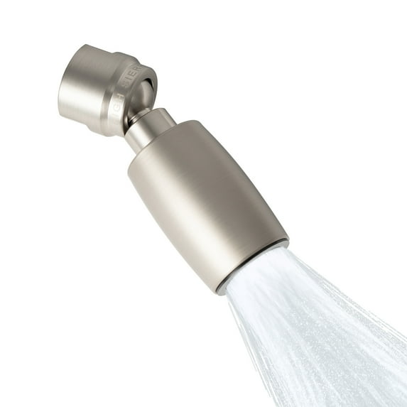 High Sierra Showerheads® Solid Metal 2.0 GPM Low Flow Shower Head: Brushed Nickel