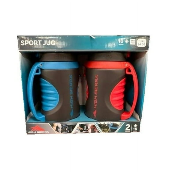 High Sierra 2-Pack 64-oz. Max Hydrate Sports Jug