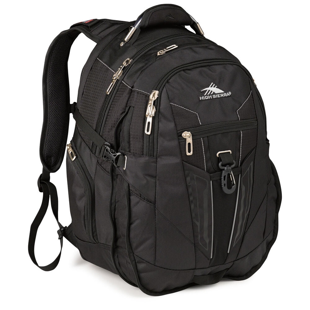High Sierra XBT Business Laptop Backpack, Black