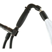 High Sierra's Solid Metal 1.25 Ultra Low Flow Handheld Shower Head Kit with Slip-Free Grip: Oil Rubbed Bronze