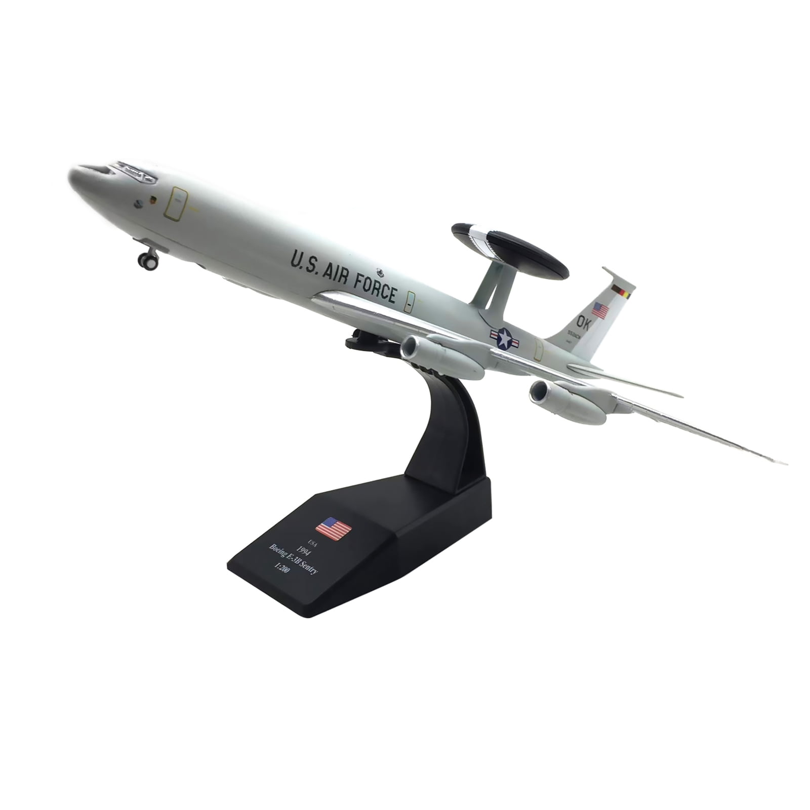 High Simulation 1:200 Alloy US E-3 Sentry AWACS Model for Aviation