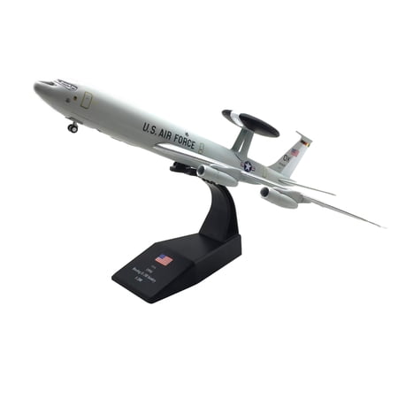 High Simulation 1:200 Alloy US E-3 Sentry AWACS Model for Aviation Collectors Gift Toy