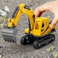 thumbnail image 1 of High Simulation Excavator Toy for Kids, Construction Vehicle Model with Rotating Cab, Tracked Digging Machine with Multi-Joint Mobility, Realistic Engineering Toy for Boys Birthday Christmas Gifts, 1 of 6