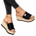 thumbnail image 1 of High Slope Wedge Slippers - Stylish and Comfortable Summer Footwear, 1 of 1
