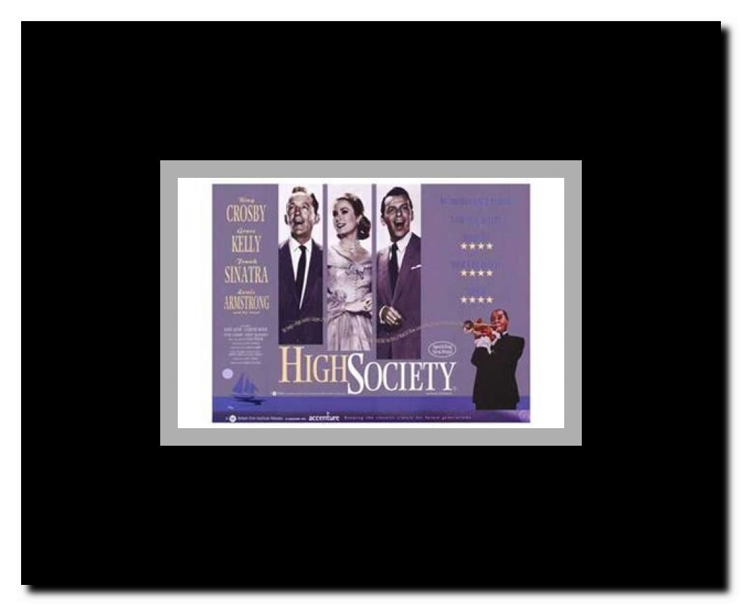 High Society Framed Movie Poster