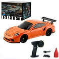 thumbnail image 1 of High-Speed 1:43 Scale RC Drift Car - 2.4GHz 4WD Remote Control Racing Vehicle with LED Lights for Adults (Blue & White), 1 of 6