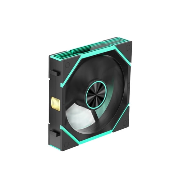 High Speed 12cm Computer Case Fan With ARGB Lighting Intelligent Thermal Management Quiet