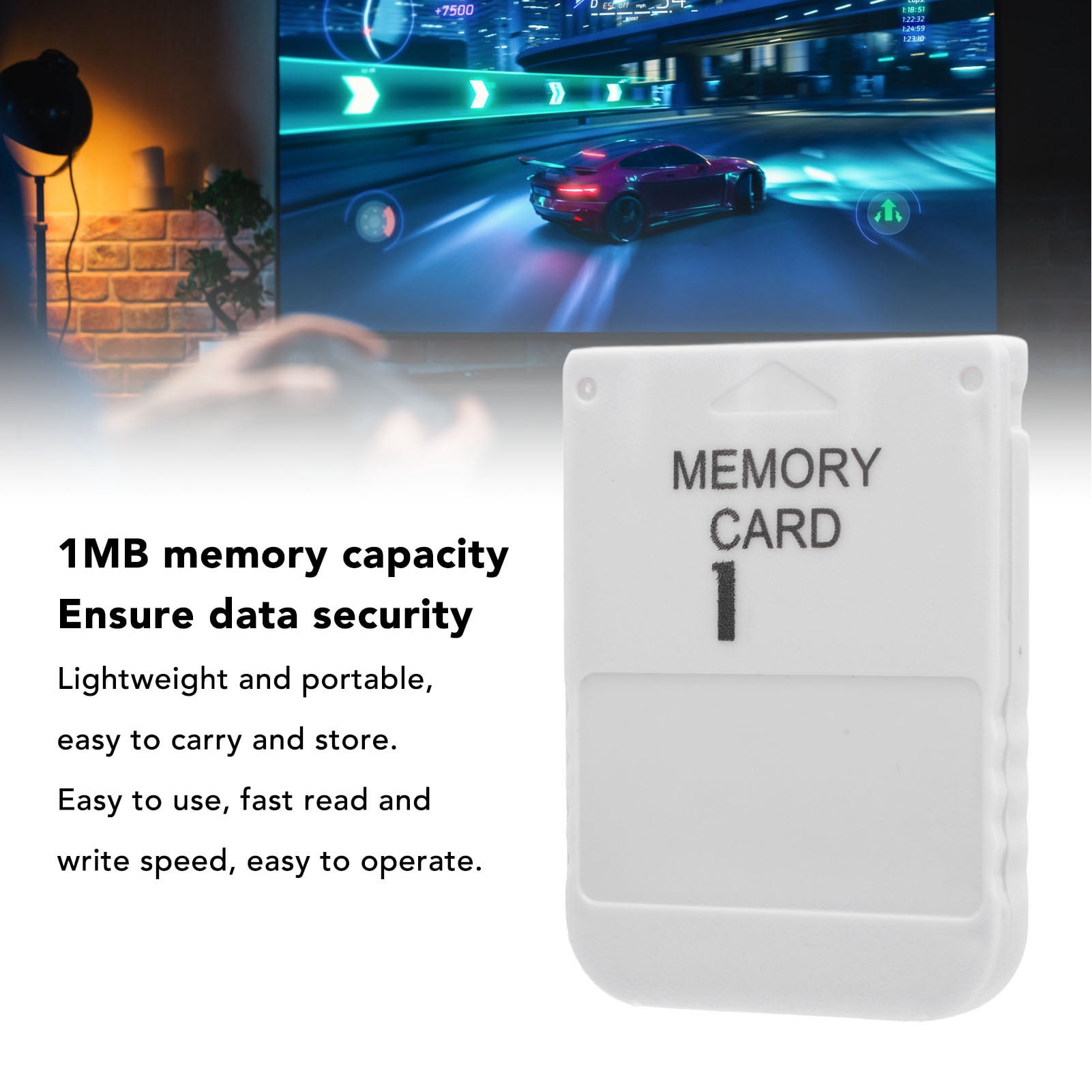 High,Speed 1MB Memory Card For Game Console, Secure Game Saving Data ...