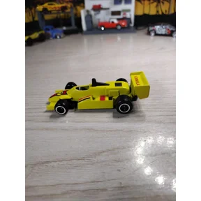 High Speed #207 Formula 1 Cart Racer 1:64 Die Cast China Yellow
