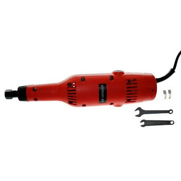 High Speed 25,000 RPM 1/4 Inch Electric Die Grinder w Carbon Brushes - Red High Speed 25,000 RPM 1/4 Inch Electric Die Grinder w Carbon Brushes - Red