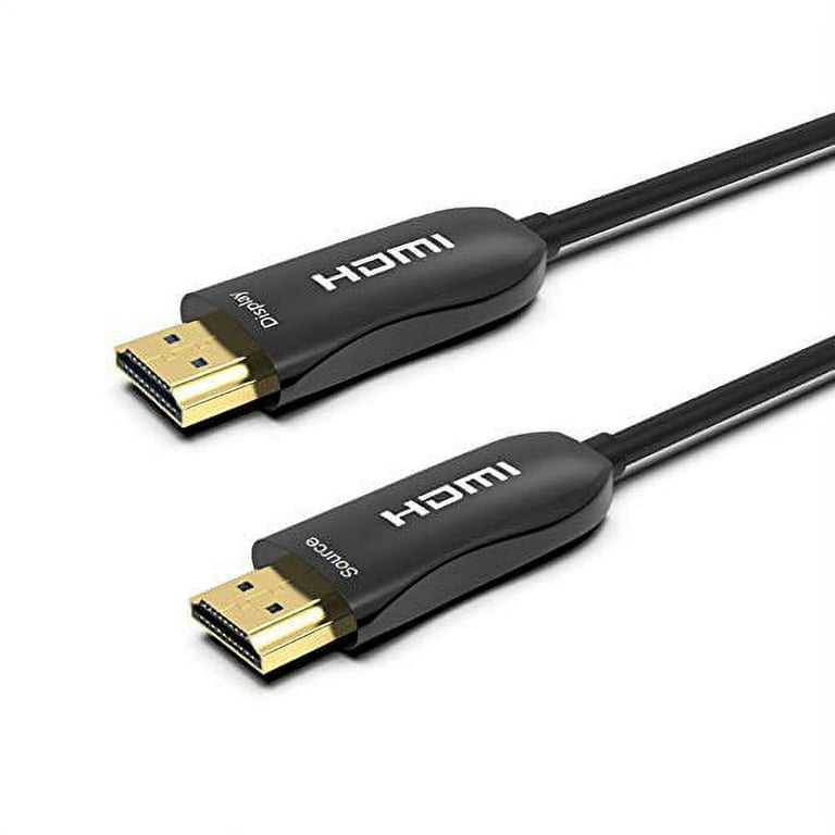 50FT Fiber Optic HDMI 2.1 Cable 48Gbps ARC Dolby Vision 3D HDR10/+ HDCP2.2  4:4:4