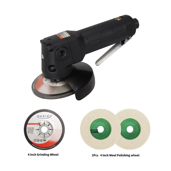 High Speed Air Grinder 4 Inch Pneumatic Angle Grinder For Metal Woodworking Cutting Polishing Multifunctional Pneumatic Tool