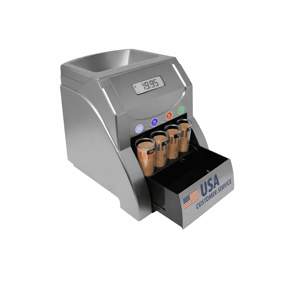 Nadex Coins Automatic Coin Sorter and Coin Counter, Model CS-200
