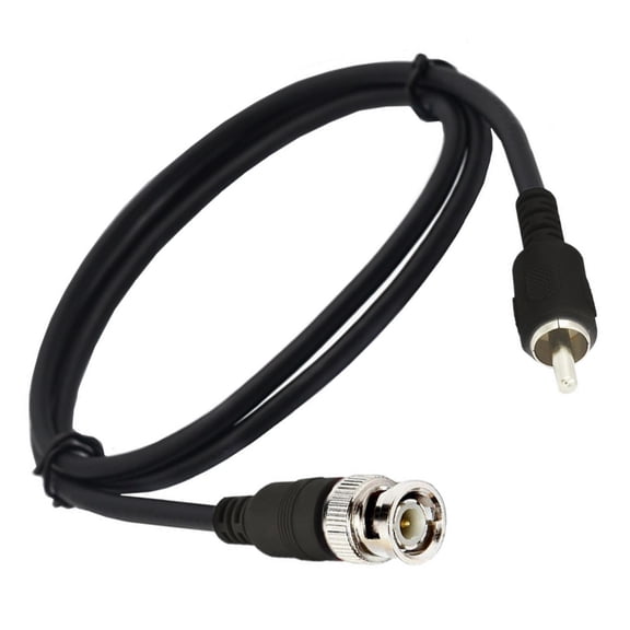 High-Speed BNC to Coaxial AV Cable 1.5M PVC Shielded Wire for Systems & Amplifiers