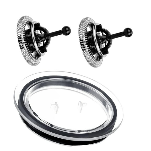 High Speed Electric Milk Frother Whisks And Heat Resistant Lid Frothing Tool Replacement Parts Milk Frother Components