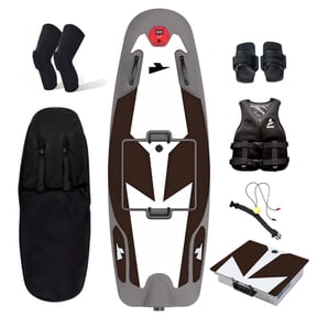 XRELIATECH Knight H1 High Speed Electric Surfboard 12kW Water Jet, 52km/h Max Speed, 55-100 Min Battery Life, IP67 Waterproof for Adult Ocean Water