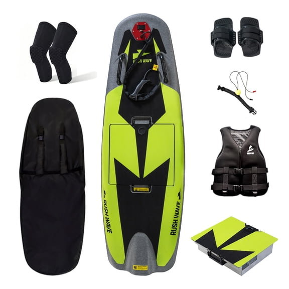 XRELIATECH Knight H1 High Speed Electric Surfboard 12kW Water Jet, 52km/h Max Speed, 55-100 Min Battery Life, IP67 Waterproof for Adult Ocean Water