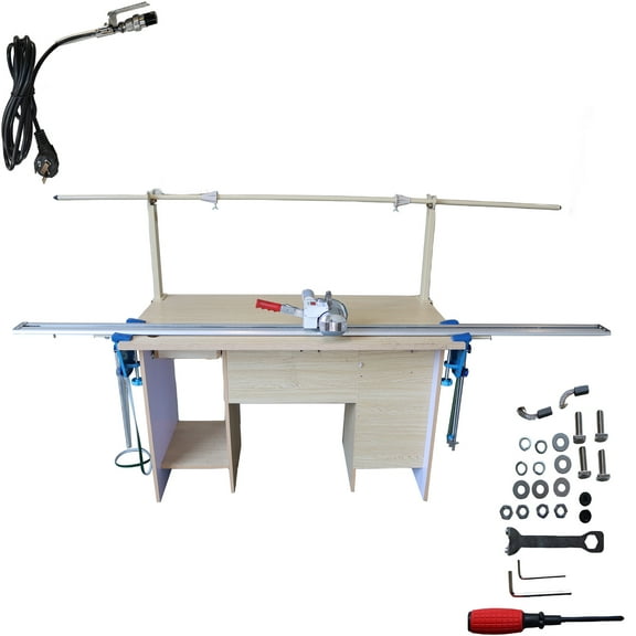 High-Speed Fabric Cutting Machine 2.2-Meter Guide Rail Delay Function 220V