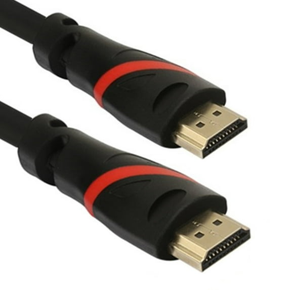 High Speed HDMI Cable 6FT, Gold Plated Connectors, 2.0 Version, Ethernet Audio Return, Video 4K, FullHD 1080p