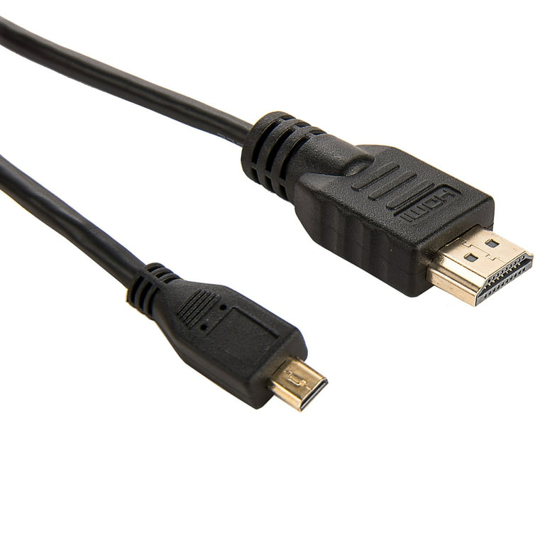 High Speed HDMI to Micro HDMI 6 Feet Long Cable 