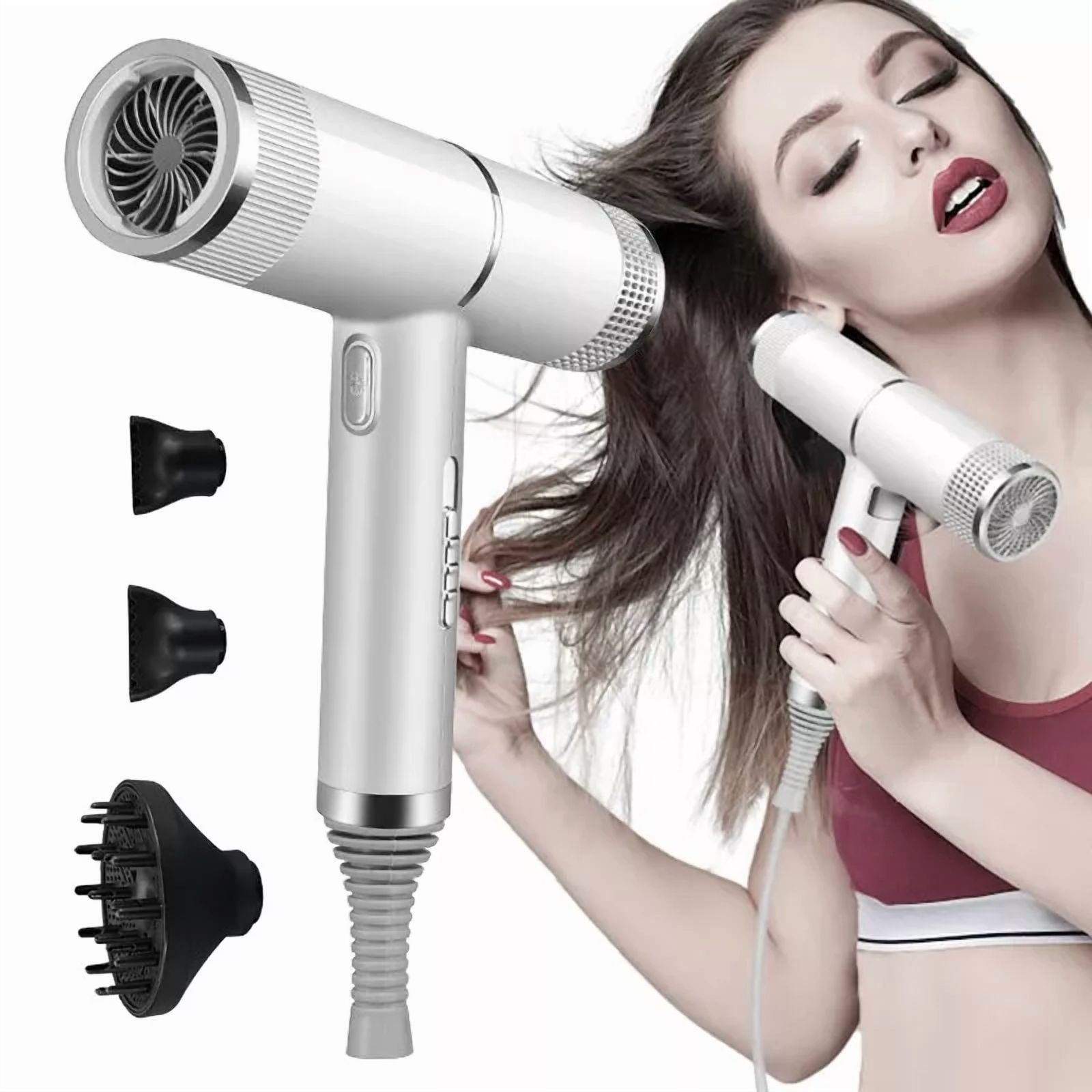 High Speed Hair Dryer Electric Negative Ion Hair Dryer Constant Temperature Care Hair Portable Essential For Home And Travel