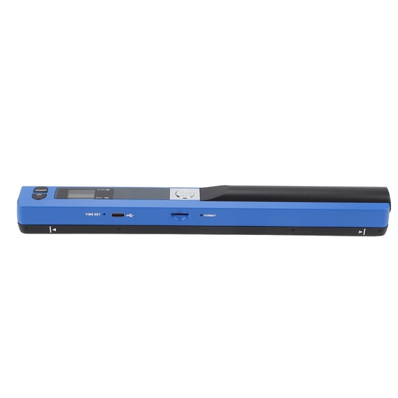 High Speed Handheld Document Scanner for A4 Photo Receipts and Books 900 DPI PDF JPG Format / 8.39 inches Mobile Office Scanner Wand