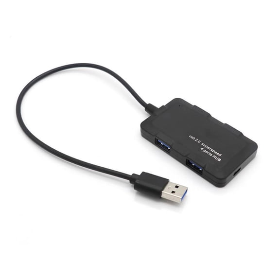 High Speed ​​Hub Adapter USB Hub Multi USB 2.0 4 Port Splitter Connect USB Card Reader U Disk Hard Drive Mouse Keyboard